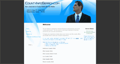 Desktop Screenshot of countyinfosearch.com