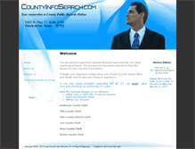 Tablet Screenshot of countyinfosearch.com